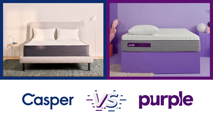 compare mattresses from molecule purple casper and lisa