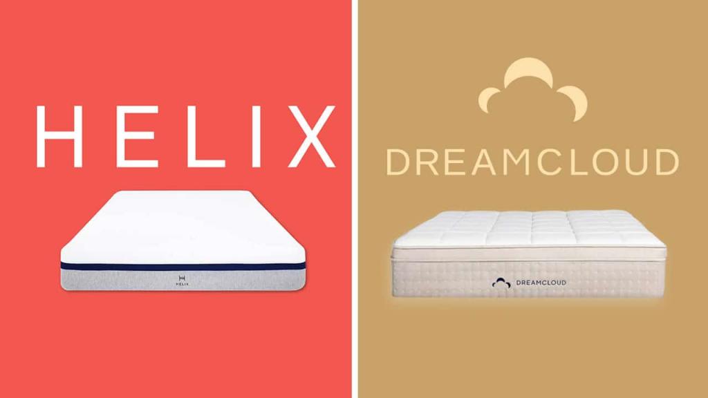 Helix Vs Nectar Vs Dreamcloud 2025 Comparison