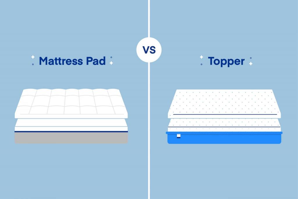 mattress pads vs toppers