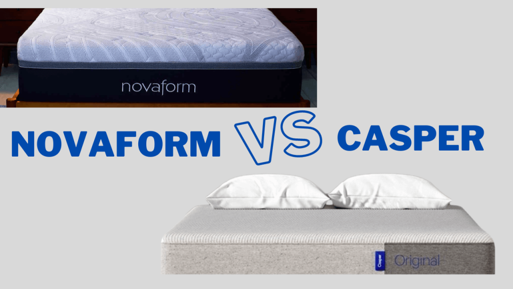 novaform vs temperpedic memory foam mattress