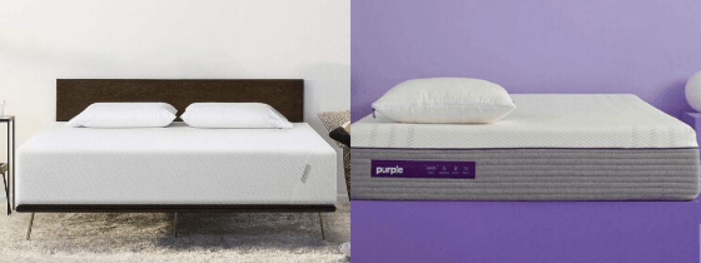 list of mattress brands tuft and needle purple