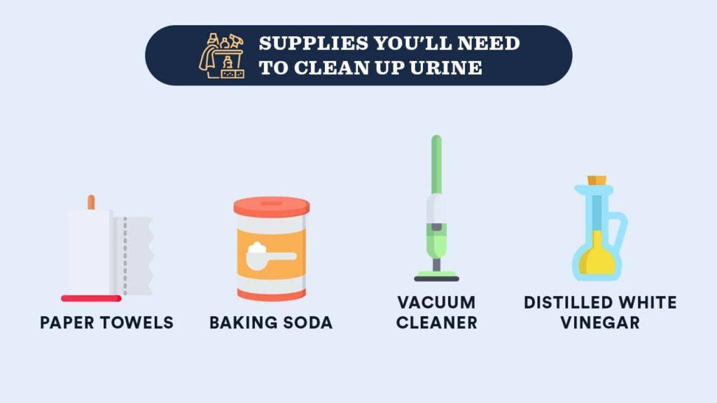 clean urine mattress supplies