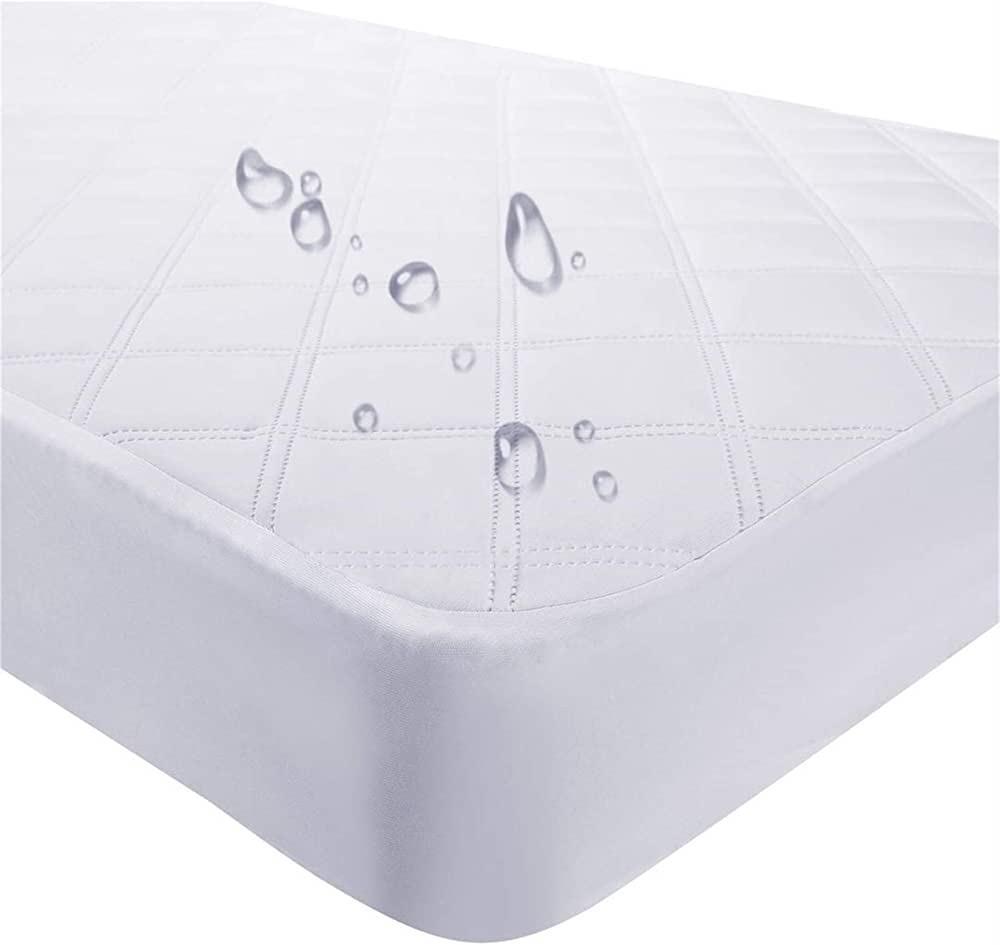 Amazon.com : Yoofoss Waterproof Crib Mattress Protector, Quilted Fitted Crib Mattress Pad, Ultra Soft Breathable Toddler Mattress Protector Baby Crib Mattress Cover (52''x28'') : Baby